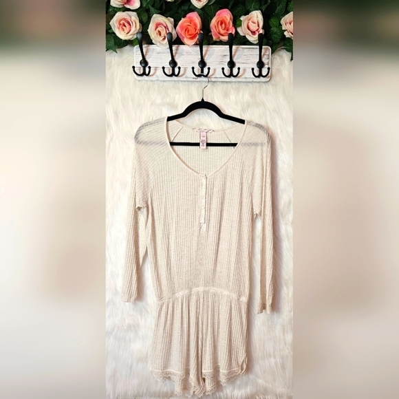 Victoria's Secret Other - Victoria's Secret Sexy Long Sleeve/Shorts Onesie